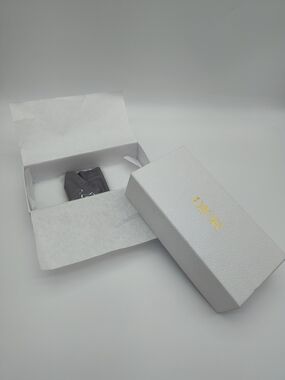 DIOR Eyewear Presentation Box Glasses Case Cleaning Cloth Authentic White Gold